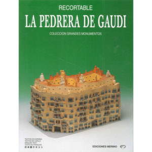 Portada Recortable Pedrera de Gaudí - OhMysouvenir