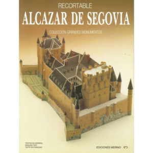Portada del Recortable del Alcazar de Segovia - OhMySouvenir