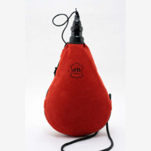 Bota de latex color rojo para llevar cualquier tipo de bebida
