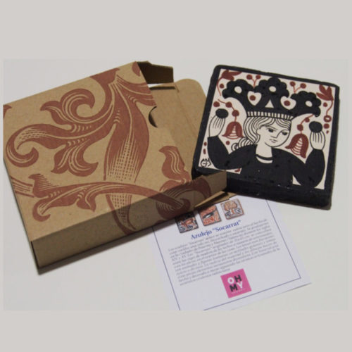 packaging azulejo reina